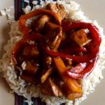 Sweet And Sour Chicken With Rice